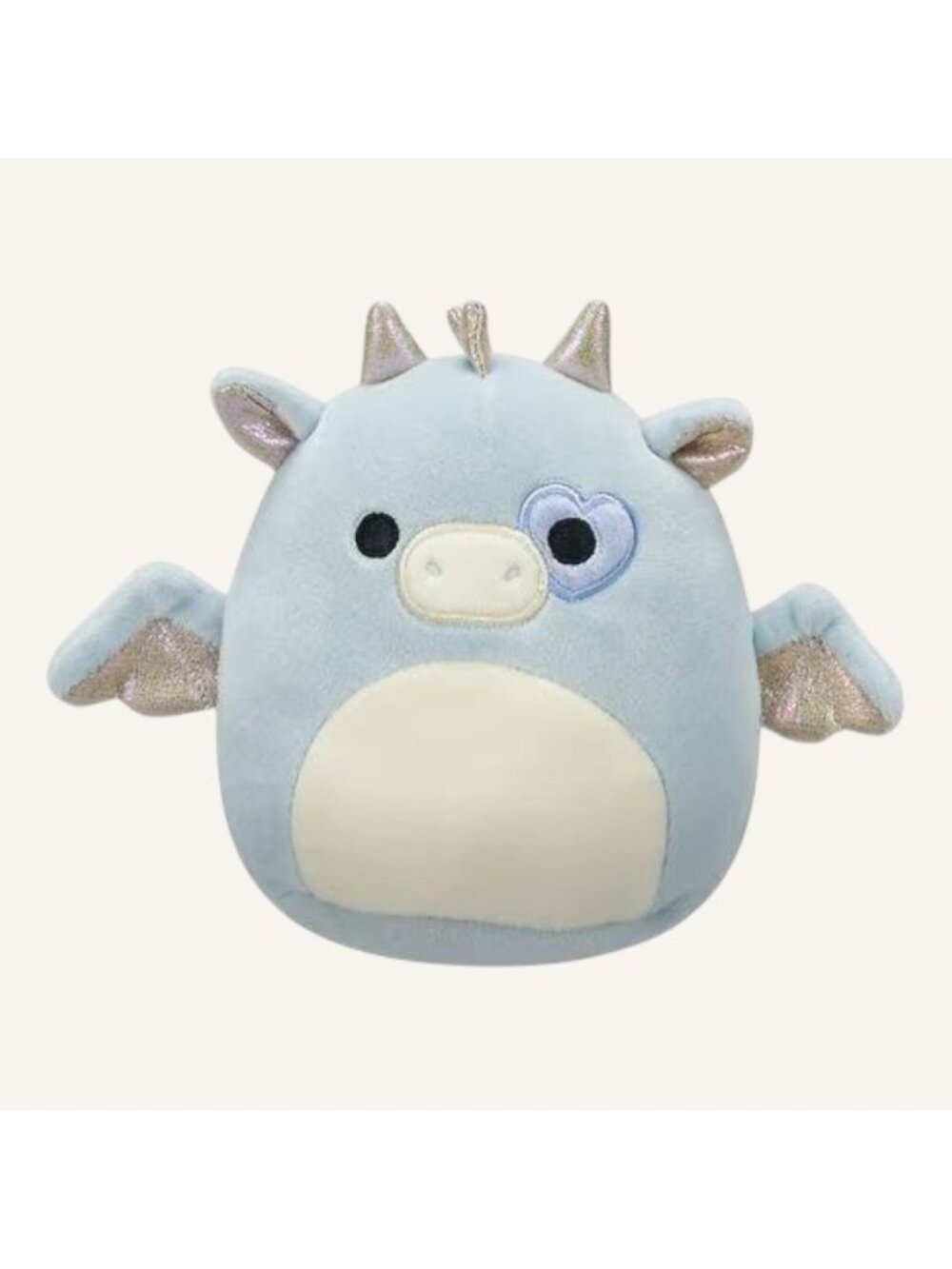NWT Squishmallows Kenny The Dragon Blue Plush 8" Valentine's Day Gift